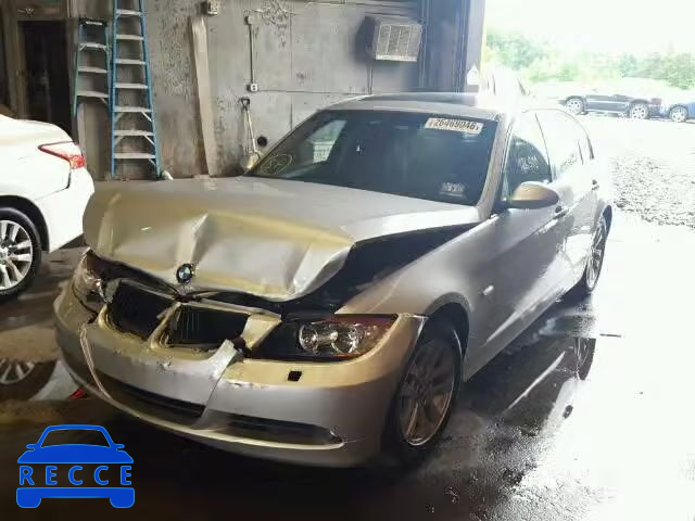 2007 BMW 328XI WBAVC93587KX58706 зображення 1