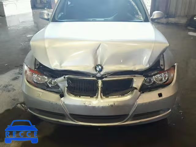 2007 BMW 328XI WBAVC93587KX58706 зображення 6