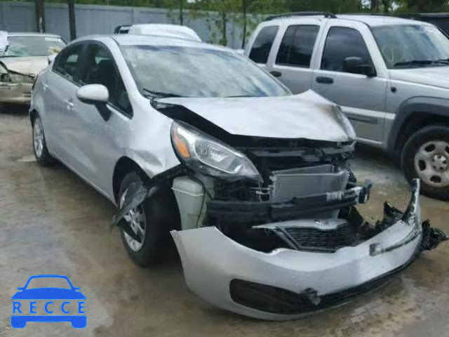 2014 KIA RIO LX KNADM4A38E6395231 image 0