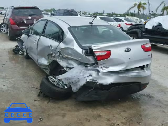 2014 KIA RIO LX KNADM4A38E6395231 image 2