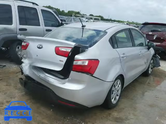 2014 KIA RIO LX KNADM4A38E6395231 image 3