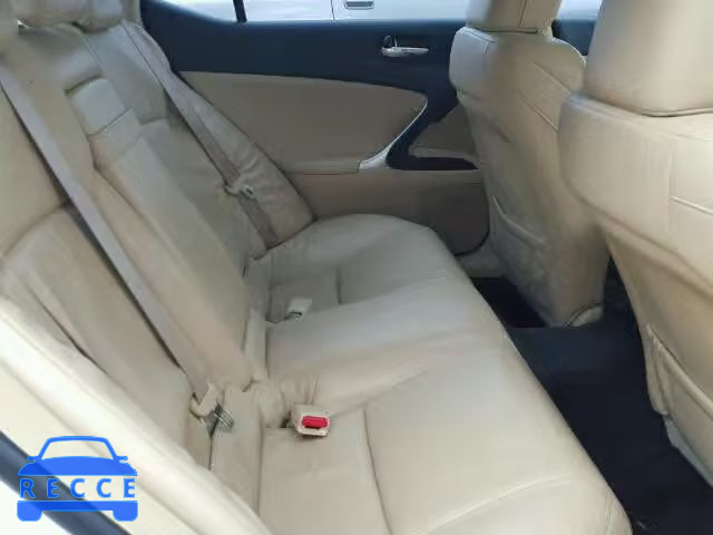 2008 LEXUS IS 250 JTHBK262785064895 зображення 5