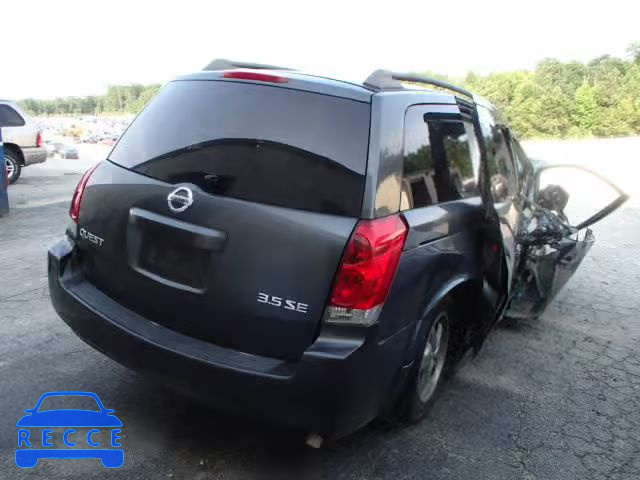 2006 NISSAN QUEST S/SE 5N1BV28U76N104652 image 3