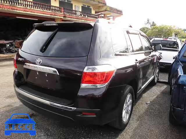 2013 TOYOTA HIGHLANDER 5TDZA3EH9DS045929 зображення 3