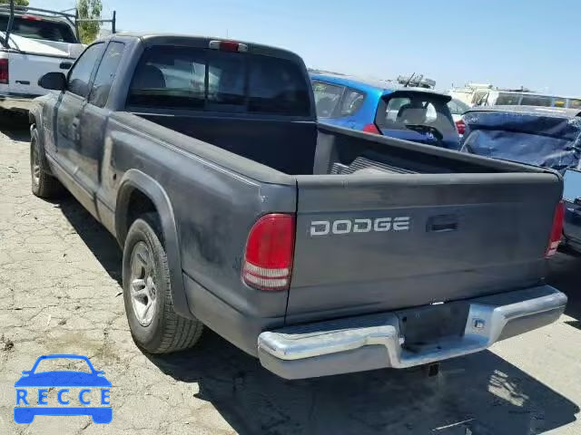 2002 DODGE DAKOTA SLT 1B7GL42X32S500538 image 2