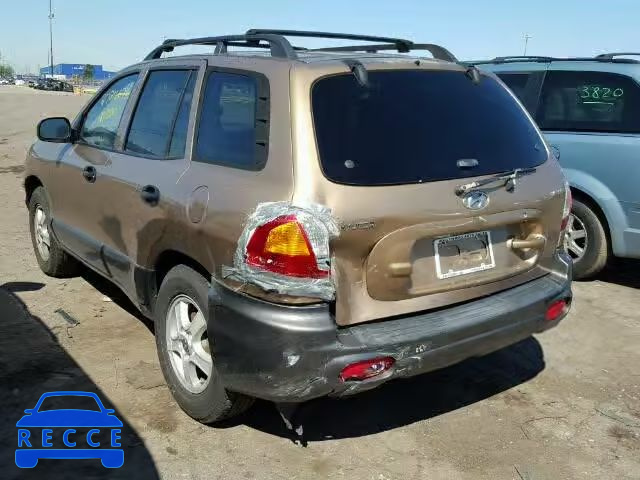 2001 HYUNDAI SANTA FE KM8SB82B21U132585 image 2