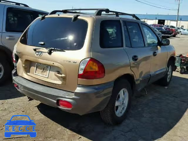 2001 HYUNDAI SANTA FE KM8SB82B21U132585 image 3