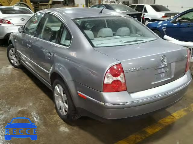 2003 VOLKSWAGEN PASSAT GLX WVWTH63B63P093463 image 2