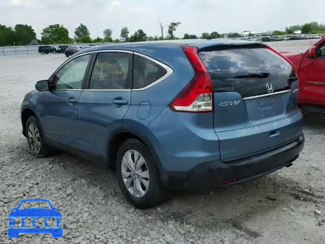 2013 HONDA CR-V EX 5J6RM4H54DL042429 image 2