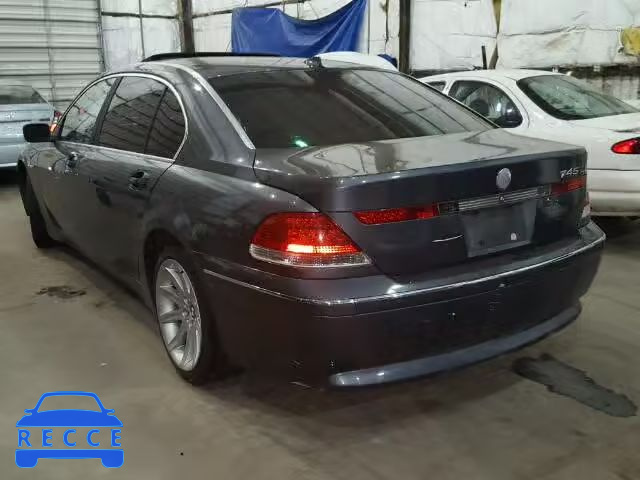 2002 BMW 745LI WBAGN63482DR07010 image 2