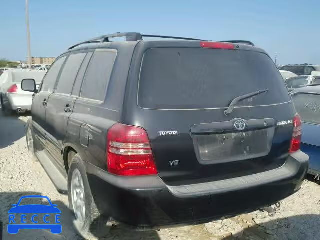 2002 TOYOTA HIGHLANDER JTEGF21A020034874 image 2