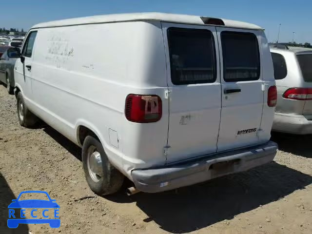 1995 DODGE RAM VAN B2 2B7HB21Y8SK516637 зображення 2