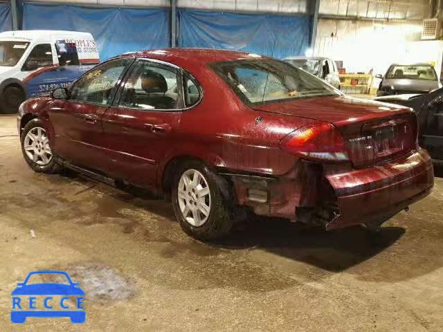 2006 FORD TAURUS SE 1FAFP53U06A128619 зображення 2