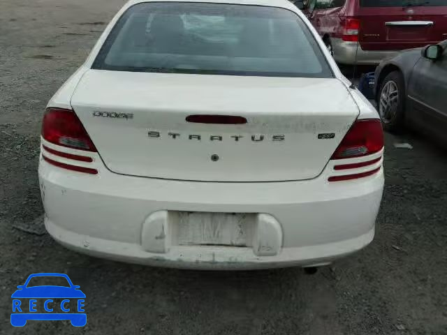 2006 DODGE STRATUS SX 1B3EL46X36N144065 Bild 9