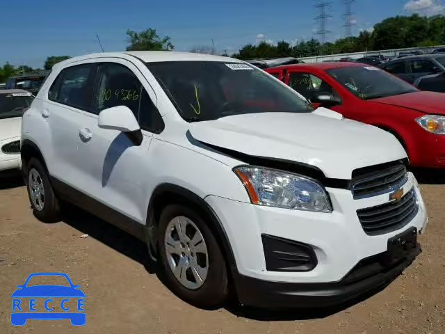 2016 CHEVROLET TRAX LS KL7CJKSB9GB599738 зображення 0