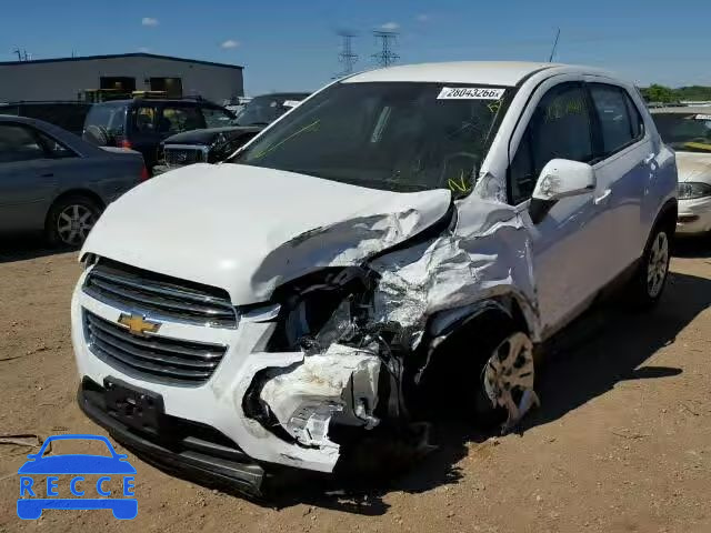 2016 CHEVROLET TRAX LS KL7CJKSB9GB599738 image 1