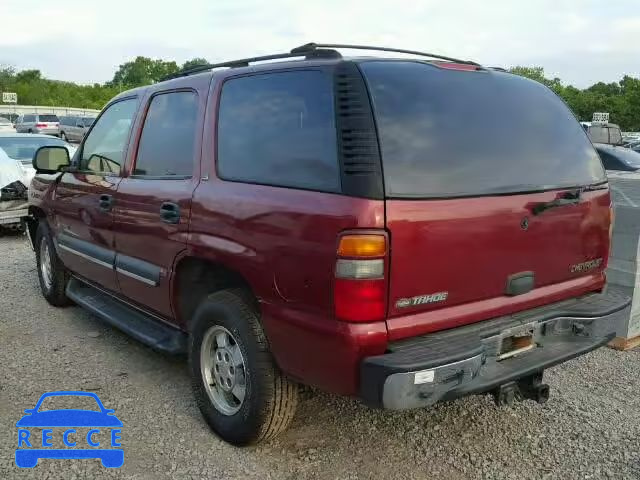 2002 CHEVROLET TAHOE C150 1GNEC13Z42J290504 image 2