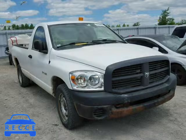 2008 DODGE RAM 1500 S 1D7HA16K18J124191 image 0