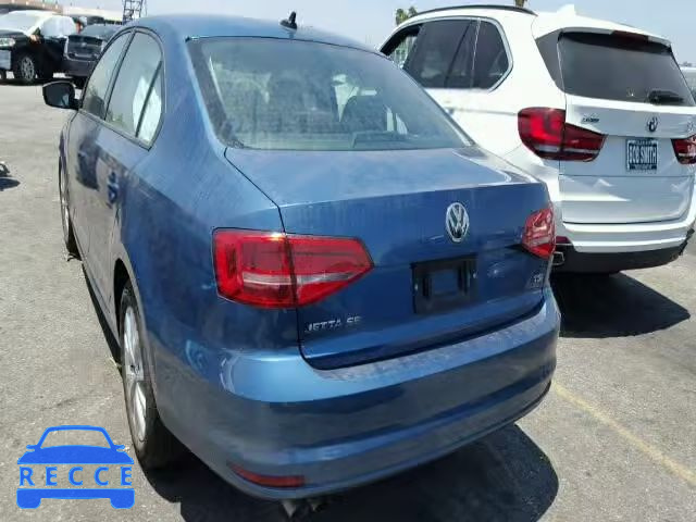 2015 VOLKSWAGEN JETTA SE 3VWD07AJ1FM260007 image 2