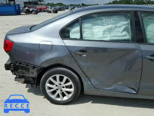 2012 VOLKSWAGEN JETTA SE 3VWDP7AJ1CM113046 image 9