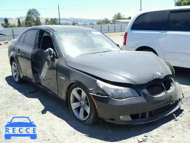 2008 BMW 528I WBANU53528CT00676 зображення 0