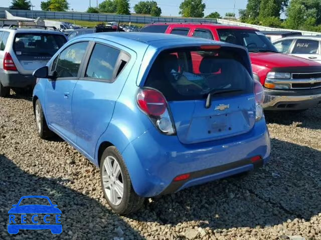 2014 CHEVROLET SPARK LS KL8CB6S9XEC591457 image 2