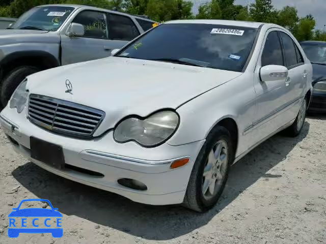 2001 MERCEDES-BENZ C240 WDBRF61J71F065392 зображення 1