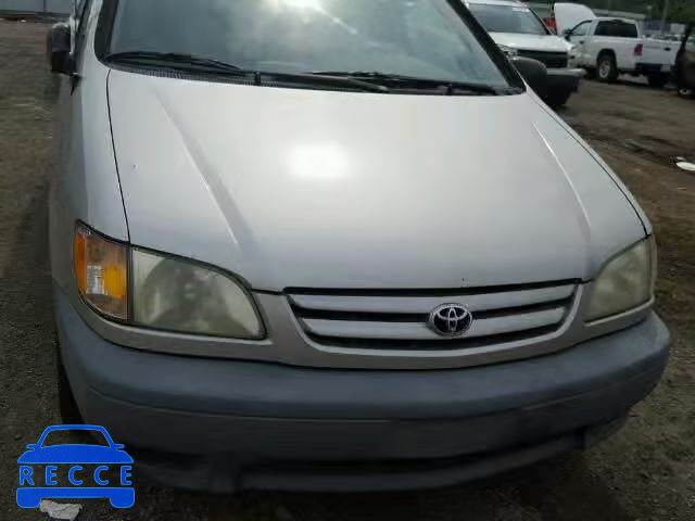 2001 TOYOTA SIENNA LE/ 4T3ZF13C11U371120 зображення 8