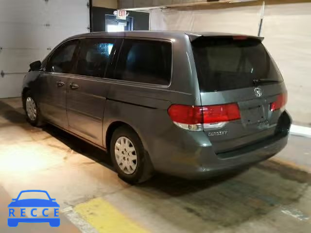 2008 HONDA ODYSSEY LX 5FNRL38278B006221 image 2