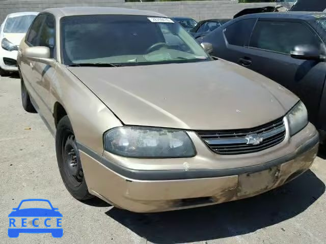 2005 CHEVROLET IMPALA 2G1WF52E259101576 image 0