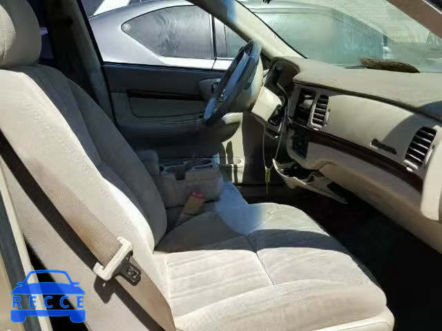 2005 CHEVROLET IMPALA 2G1WF52E259101576 image 4