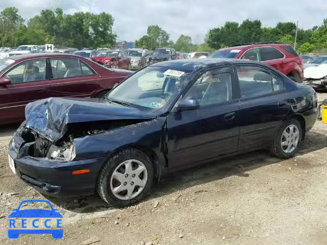 2006 HYUNDAI ELANTRA GL KMHDN46D66U316360 image 9