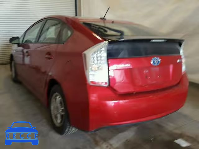 2010 TOYOTA PRIUS JTDKN3DU7A1269682 зображення 2