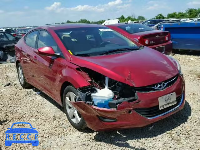 2013 HYUNDAI ELANTRA GL 5NPDH4AEXDH358128 зображення 0