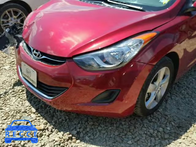 2013 HYUNDAI ELANTRA GL 5NPDH4AEXDH358128 зображення 9