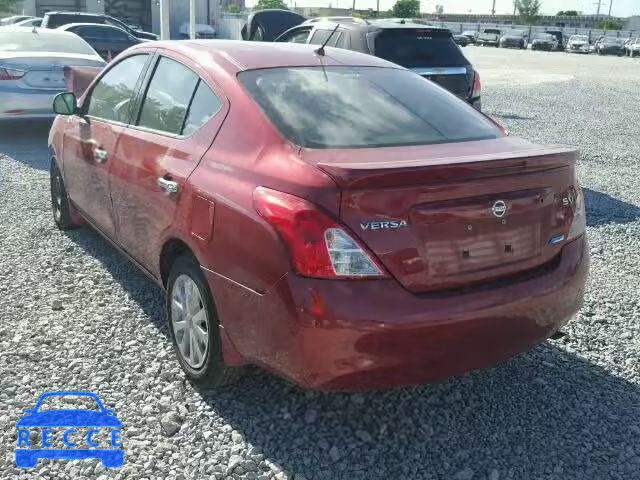 2014 NISSAN VERSA S/S 3N1CN7AP0EL816657 зображення 2