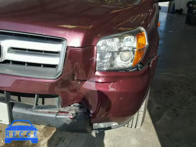 2008 HONDA PILOT EXL 5FNYF18598B033261 image 9