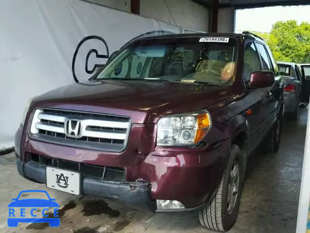 2008 HONDA PILOT EXL 5FNYF18598B033261 image 1