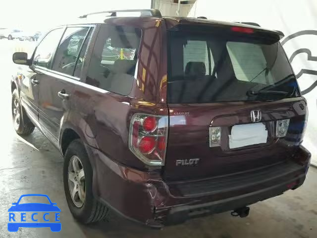 2008 HONDA PILOT EXL 5FNYF18598B033261 image 2