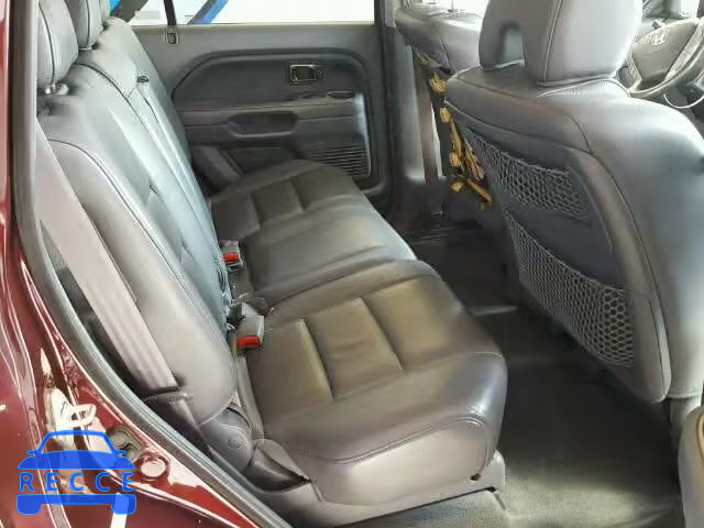 2008 HONDA PILOT EXL 5FNYF18598B033261 image 5