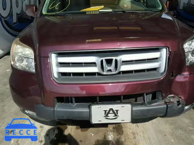 2008 HONDA PILOT EXL 5FNYF18598B033261 image 8