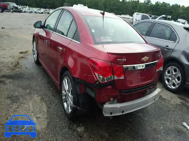 2011 CHEVROLET CRUZE LTZ 1G1PH5S90B7303637 image 2