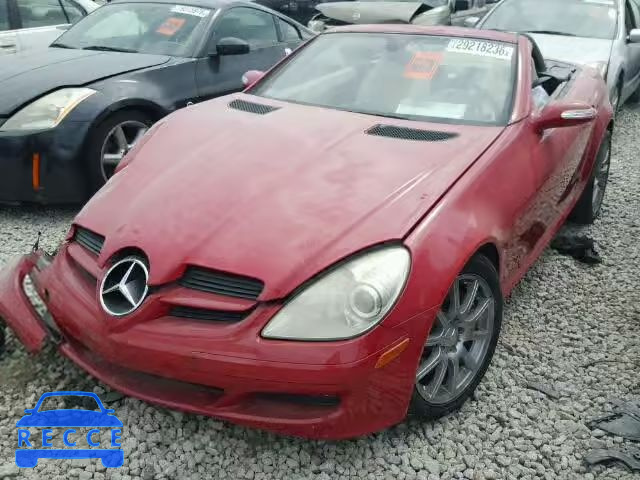 2006 MERCEDES-BENZ SLK350 WDBWK56F76F122789 зображення 1