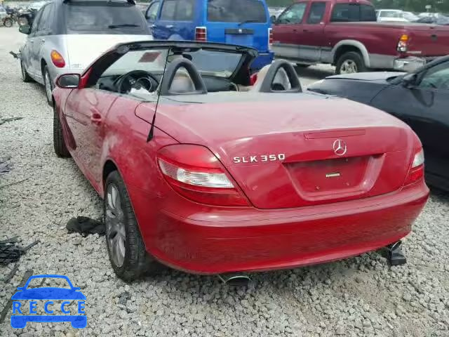 2006 MERCEDES-BENZ SLK350 WDBWK56F76F122789 зображення 2