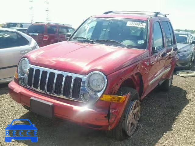 2007 JEEP LIBERTY LI 1J4GL58K87W693636 image 1