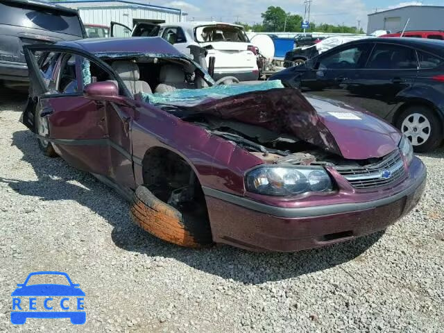 2003 CHEVROLET IMPALA 2G1WF52E139330022 зображення 0