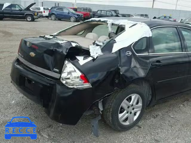 2007 CHEVROLET IMPALA LS 2G1WB58K379277676 зображення 9