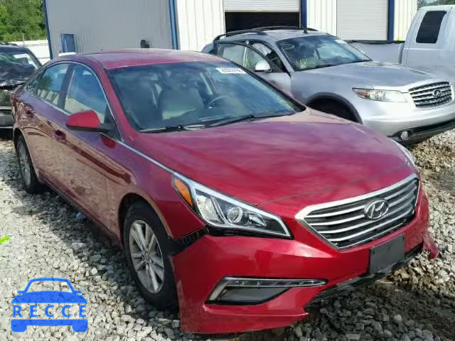 2015 HYUNDAI SONATA SE 5NPE24AF4FH084961 зображення 0