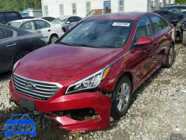 2015 HYUNDAI SONATA SE 5NPE24AF4FH084961 зображення 1