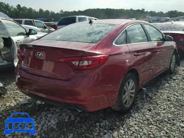 2015 HYUNDAI SONATA SE 5NPE24AF4FH084961 зображення 3